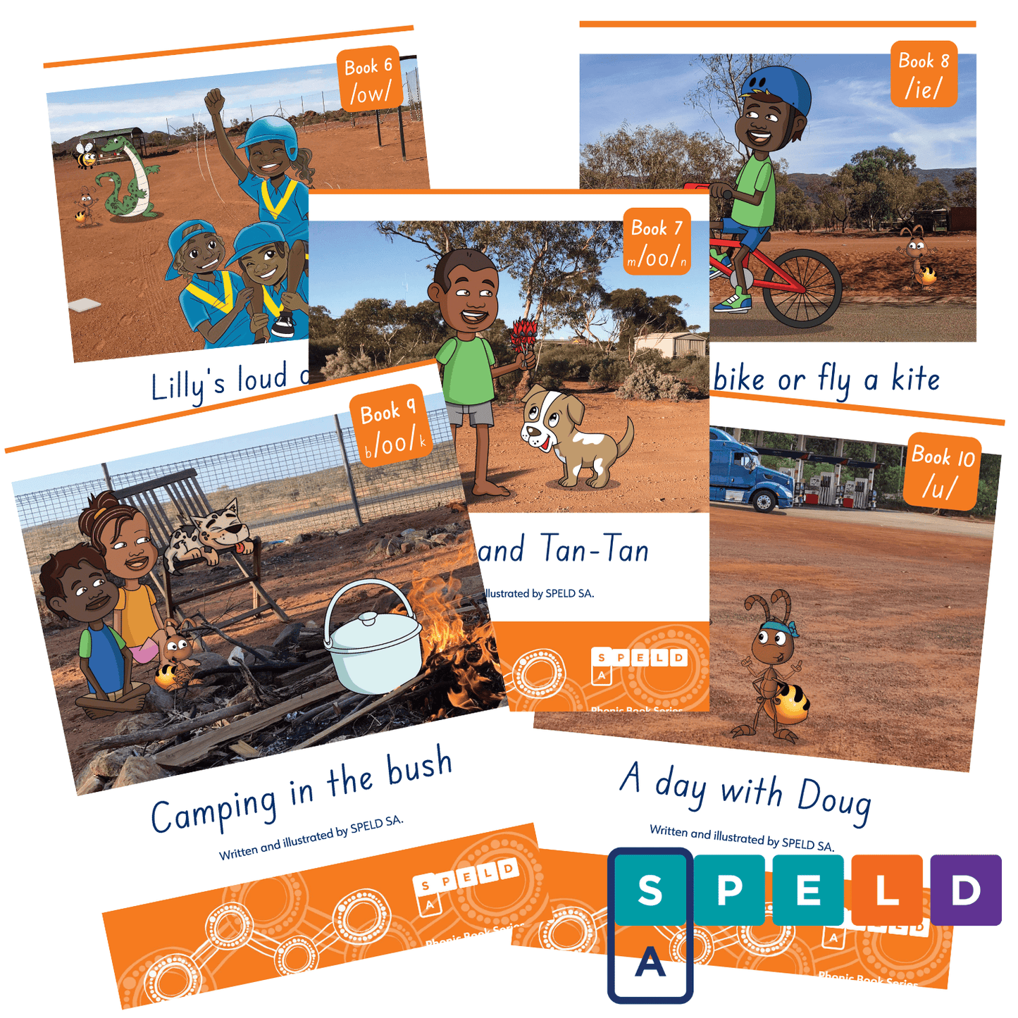 Bulk Classroom Packs: SPELD-SA Readers