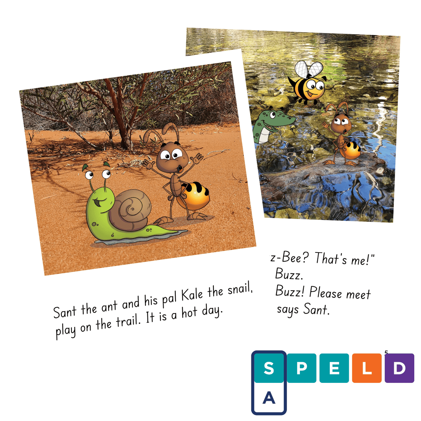 SPELD-SA Readers: Phonic Books with Sounds-Write Extended Code (Set 1) x 10 Books