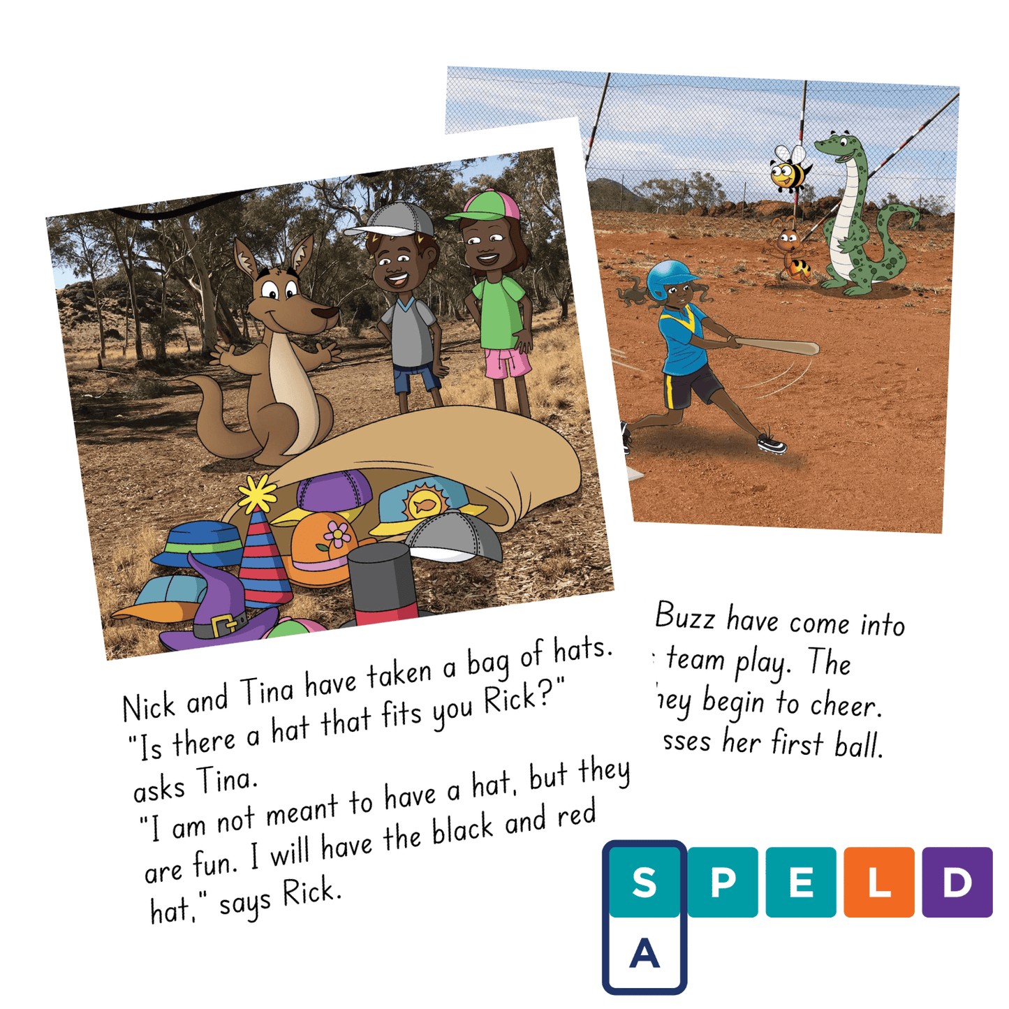 SPELD-SA Readers: Phonic Books with Sounds-Write Extended Code (Set 1) x 10 Books