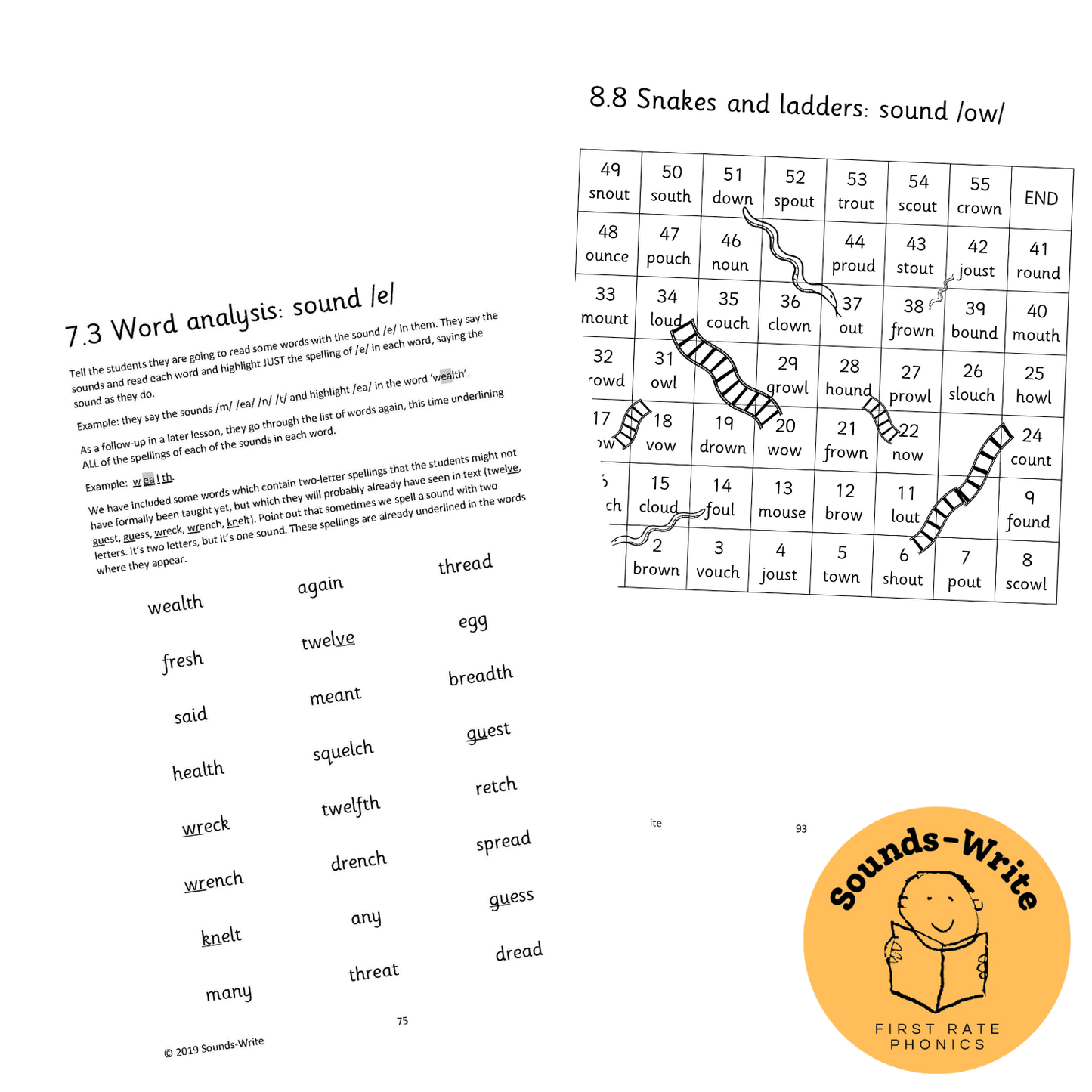 Sounds-Write Activity Workbook: Extended Code