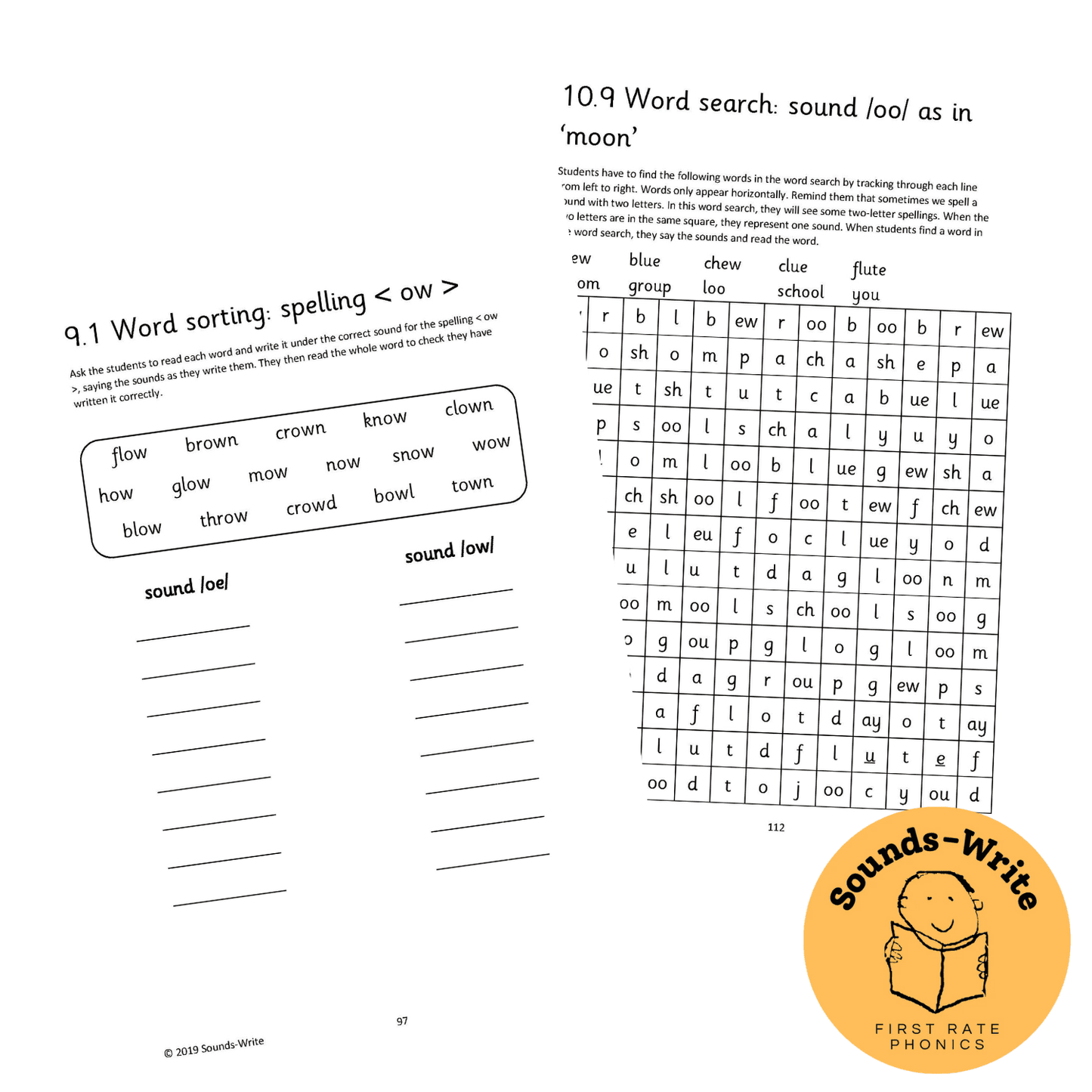 Sounds-Write Activity Workbook: Extended Code