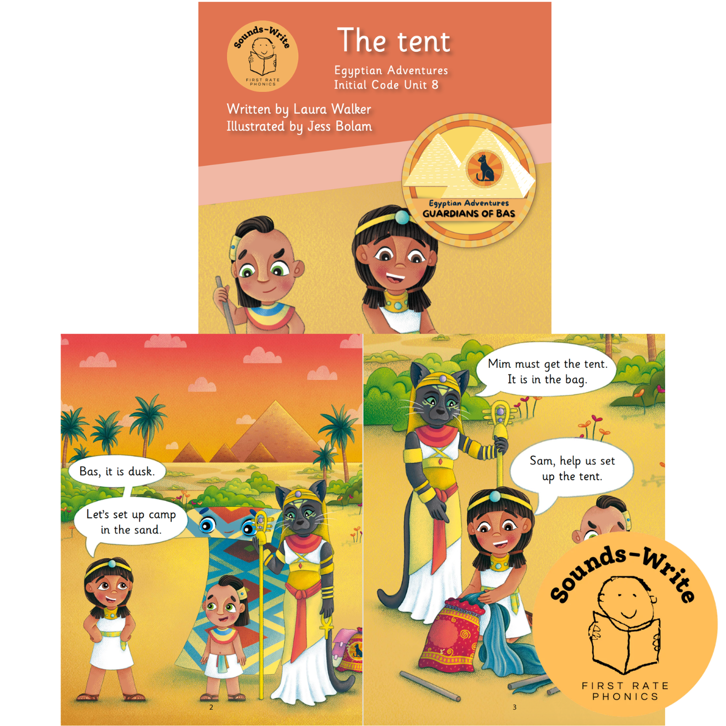 Initial Code Readers: Egyptian Adventures series x 20 Books