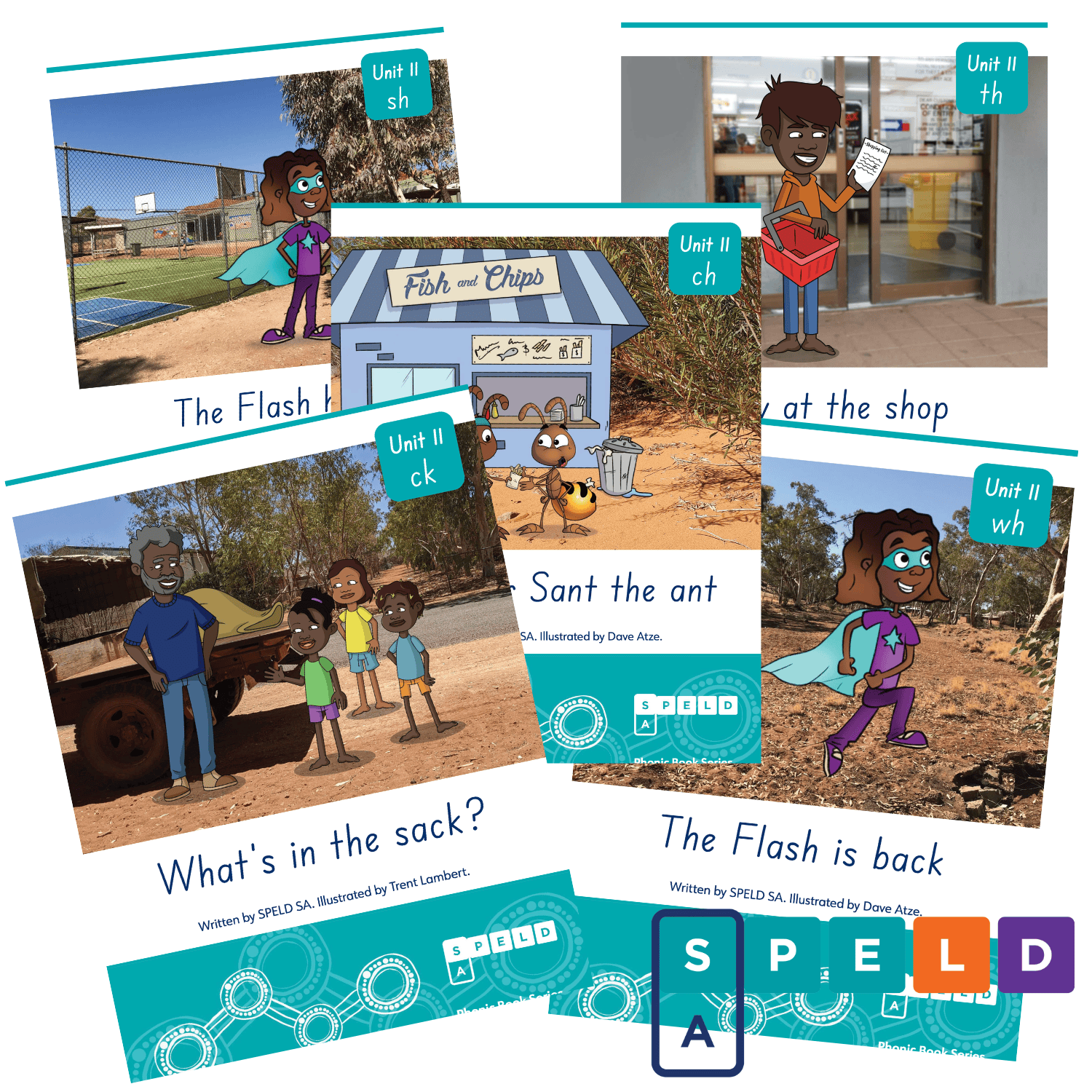 SPELD-SA Readers: Phonic Books with Sounds-Write Initial Code Unit 11 ...