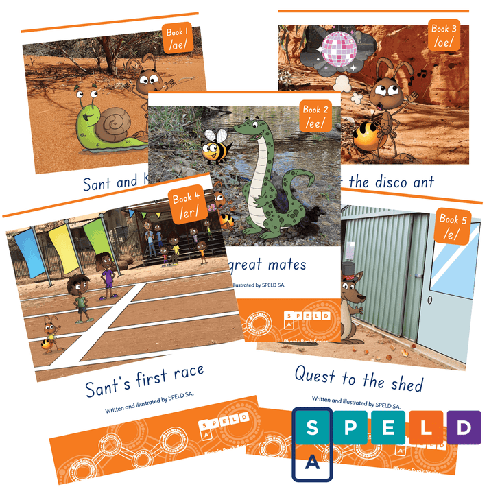 SPELD-SA Readers: Phonic Books with Sounds-Write Extended Code (Set 1 ...