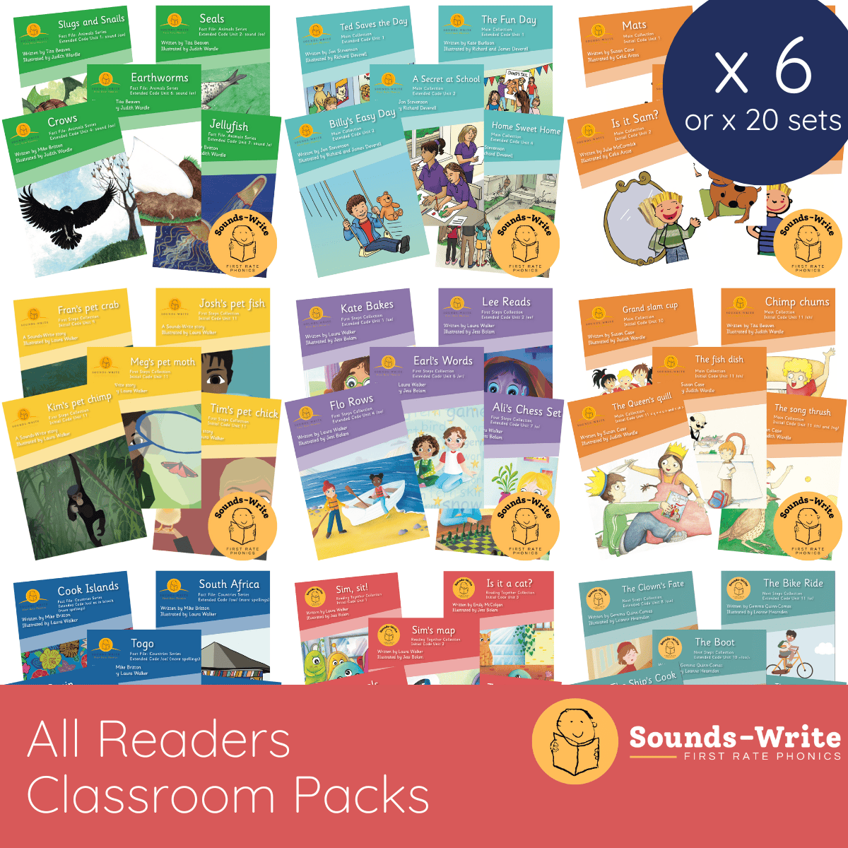 Sounds-Write Phonics Training and Decodable Readers by Soundality