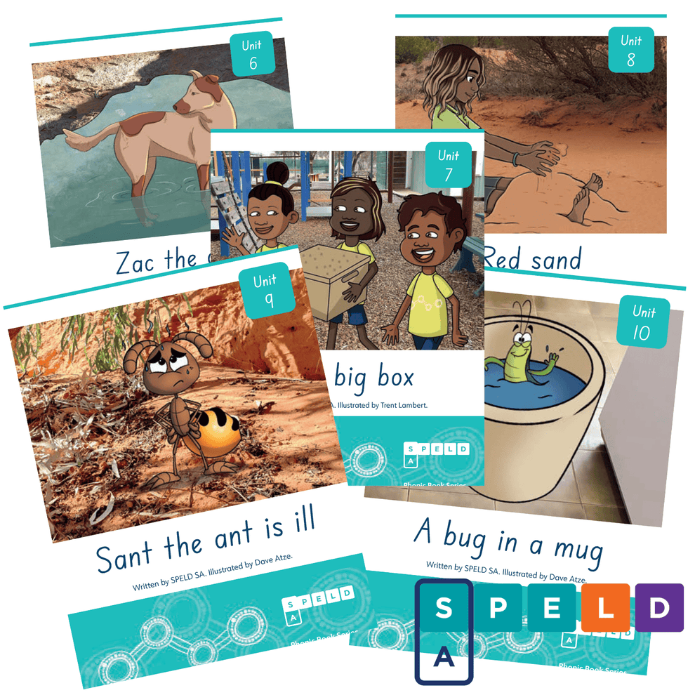 Initial Code Small Book SPELD-SA Readers: Phonic Books with Sounds-Write Initial Code Units 1 ...