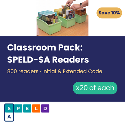 Classroom Pack: SPELD-SA Readers (x20 of each)