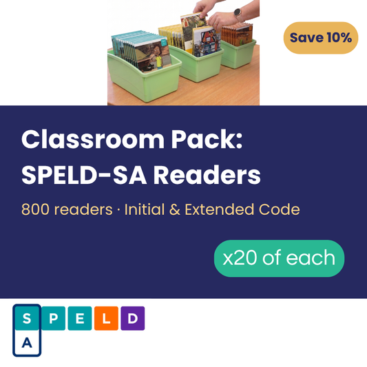 Classroom Pack: SPELD-SA Readers (x20 of each)