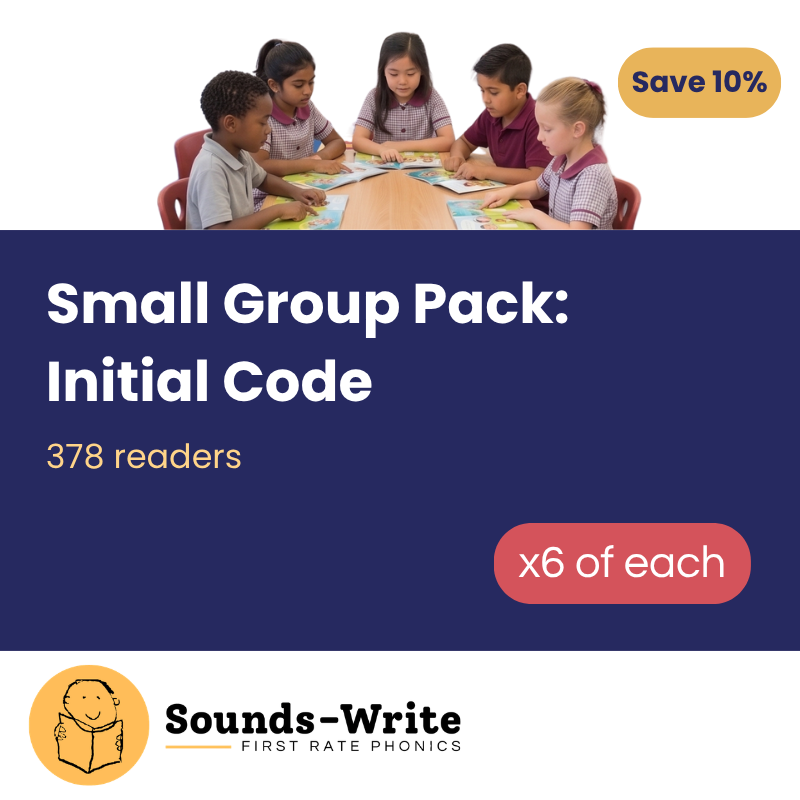 Small Group Pack: Initial Code Sounds-Write Readers (x6 of each)