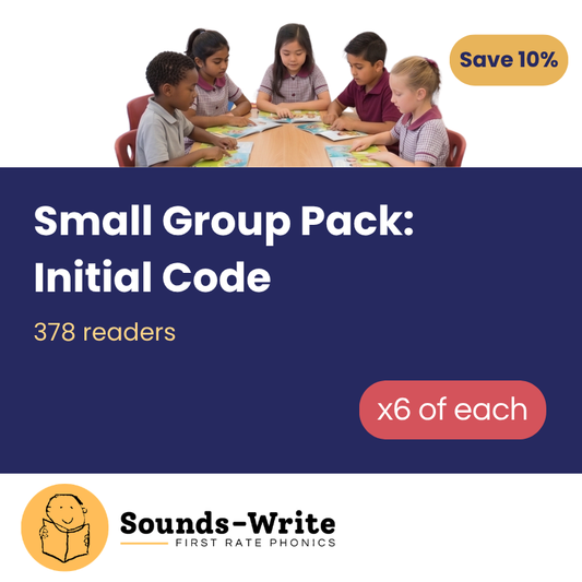 Small Group Pack: Initial Code Sounds-Write Readers (x6 of each)
