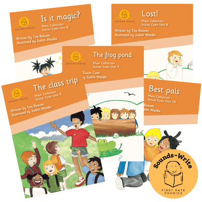 Sound Writes Initial Code Initial Code Readers: Main Collection Units 8 to 11 - Set 2 x 10 Books ...
