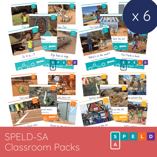 Bulk Classroom Packs: SPELD-SA Readers