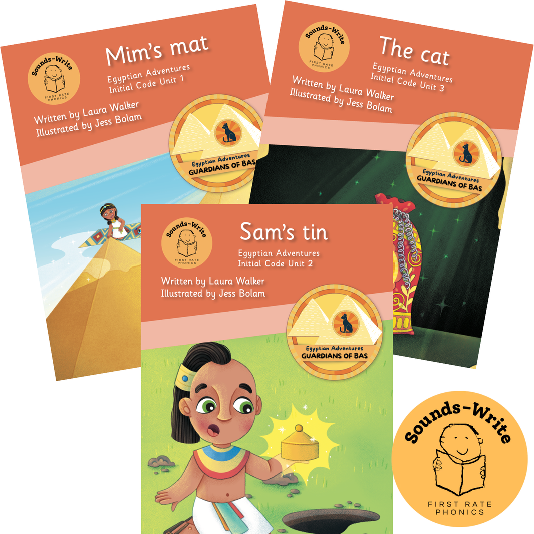 Initial Code Small Book Initial Code Decodable Readers & Resources | Soundality
