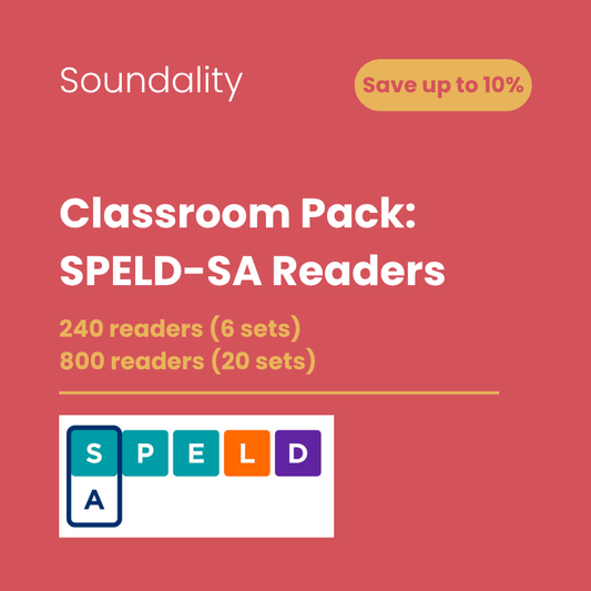 Bulk Classroom Packs: SPELD-SA Readers