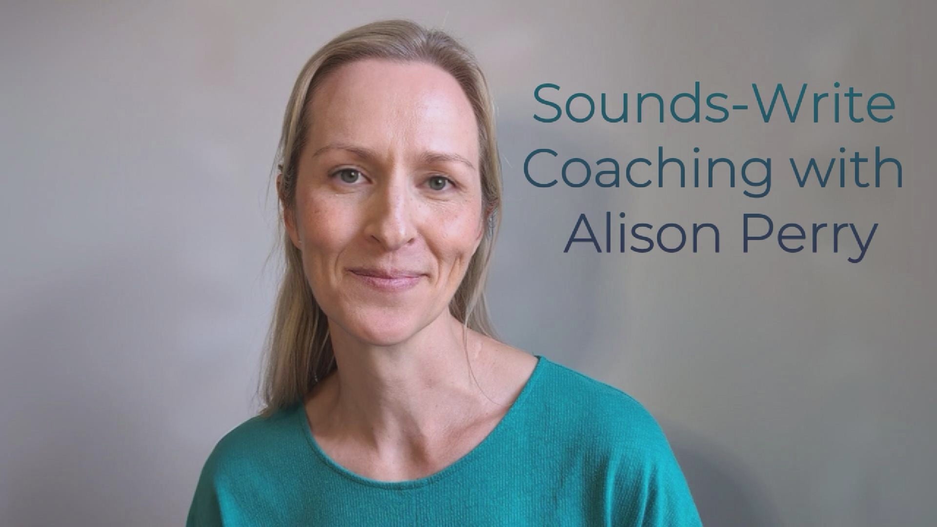 Load video: Alison Perry explains the Sounds-Write coaching offering from Soundality